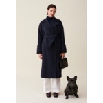 Manteau laine esprit trench-coat