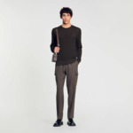 Pull en maille texturée