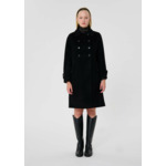 Manteau Maeline-Noir en Laine