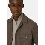 Surchemise Flanelle Gris Tourterelle