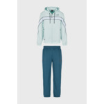 Tuta Sportiva-Gris/Vert