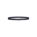 Ceinture homme double noir/marine