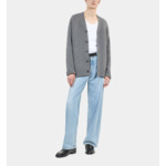 Cardigan En Laine Grise Homme