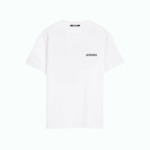 Jacquemus T-shirt Adresse Saint-Tropez Blanc