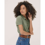Polo Yoko Polo femme lin manches courtes