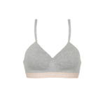 Femme tricot conto-grigiomelange chiaro