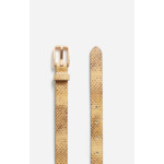 Ceinture Cuir Imprimé Serpent En laine, yack et mérinos