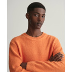 Pull ras du cou en maille bouclée