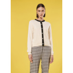 Gilet Gaëlle-Ecru en Laine