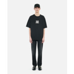 T-Shirt Noir Sérigraphie Histoire De Famille Homme