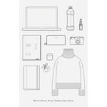 Cabas XL En Cuir Matelassé En Coton