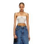 Top tube avec plaque à logo