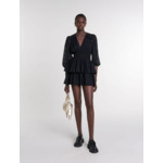 Robe trompe l'œil à motif