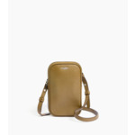 Etui téléphone en cuir grainé