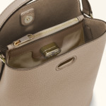 DANAE MINI BUCKET BAG - VITELLO KERIA+VITELLO KING