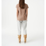 T-Shirt Col V En Lin Rodeo