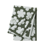 Kenzo - Plaid en coton gris, K Hanadot