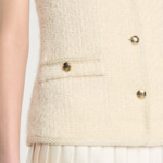 Robe en tweed