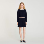 Jupe courte en maille