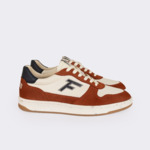 Baskets écrues & marrons