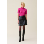 Jupe courte cuir