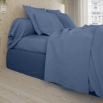 Housse de couette Studio Coton Bleu