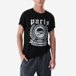 T-Shirt Imprimé Col Rond Rida