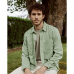 Sur-chemise orange clair