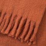 Desforges - Plaid en mohair rose, Tourbillon