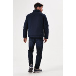 Men Coat Blue