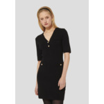 Robe Ruthie-Charcoal en Viscose