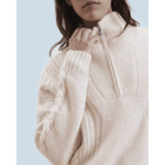 Pull Col Camionneur Torsades