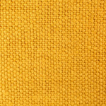 Yves Delorme - Housse de coussin en lin orange, Pigment