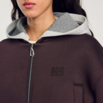 Sweatshirt à capuche amovible