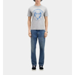 T-Shirt Manches Courtes Avec Print Skull Coeur Devant Homme