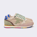 Running taupe & kaki clair