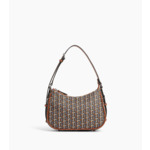 Petit sac porté épaule Camille en toile monogramme