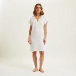 Laurence Tavernier - Chemise de nuit courte en voile de coton, Panarea