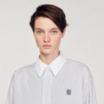 Chemise oversized à rayures