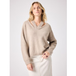 Pull laine Rainy TERRE FUMEE
