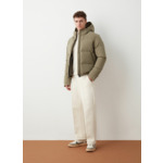 Doudoune en velours côtelé imperméable