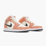 Air Jordan 1 Mid SE Orange Suede