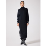 Robe en cachemire Maelly NOIR