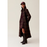 Manteau laine mélangée