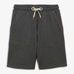 Short en molleton gris anthracite