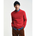 Wool Nepps Crew Neck Sweater