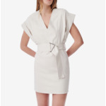 Robe Courte En Jean Col V Dorama