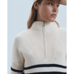 Pull Col Camionneur Marinière