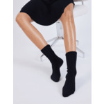 Chaussettes cachemire Irene NOIR