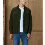 Surchemise en velours Parker Ever Green